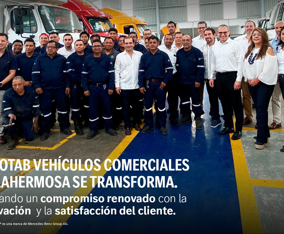 Autotab Vehículos Comerciales festeja la reinauguración de instalaciones en Villahermosa