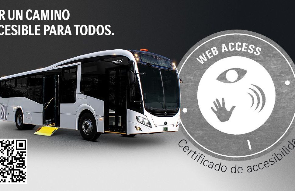 Obtiene Mercedes-Benz Autobusesel Certificado de Accesibilidad Digital