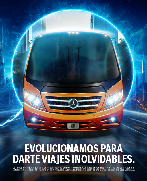 Tu mejor viaje comienza con Mercedes-Benz Autobuses.