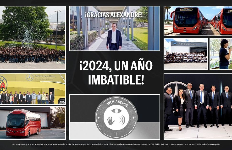 iMBAtibles en 2024: Mercedes-Benz Autobusesdefine la trayectoria del éxito en México