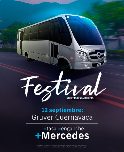 Tu mejor viaje comienza con Mercedes-Benz Autobuses.