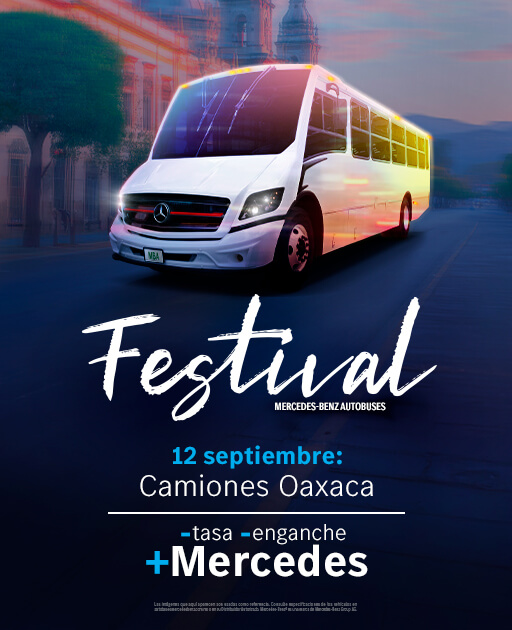 Tu mejor viaje comienza con Mercedes-Benz Autobuses.
