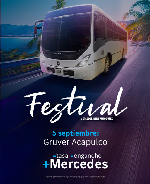 Tu mejor viaje comienza con Mercedes-Benz Autobuses.