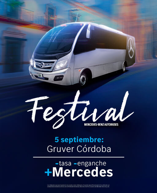 Tu mejor viaje comienza con Mercedes-Benz Autobuses.