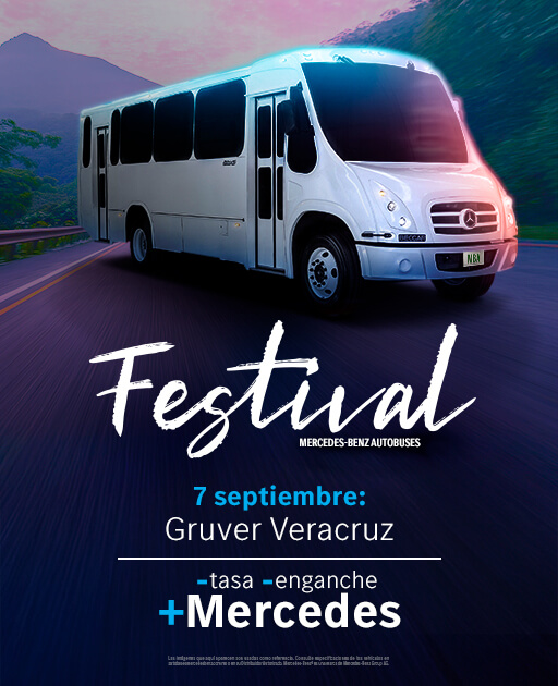 Tu mejor viaje comienza con Mercedes-Benz Autobuses.
