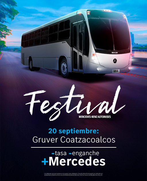 Tu mejor viaje comienza con Mercedes-Benz Autobuses.
