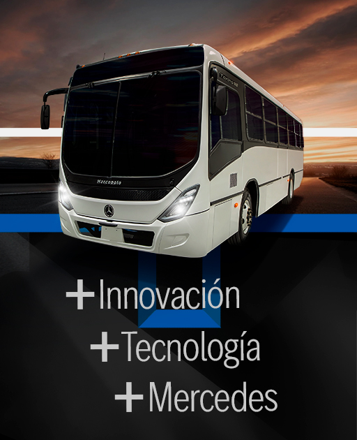 Tu mejor viaje comienza con Mercedes-Benz Autobuses.