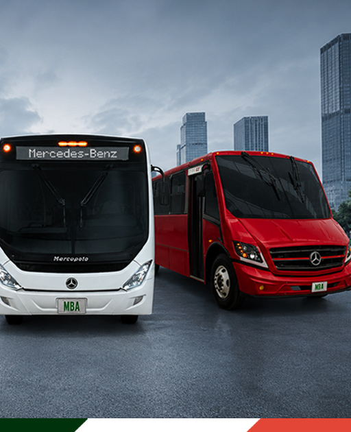 Tu mejor viaje comienza con Mercedes-Benz Autobuses.